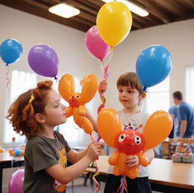 Balloon arch for a birthday party in the Bay Area